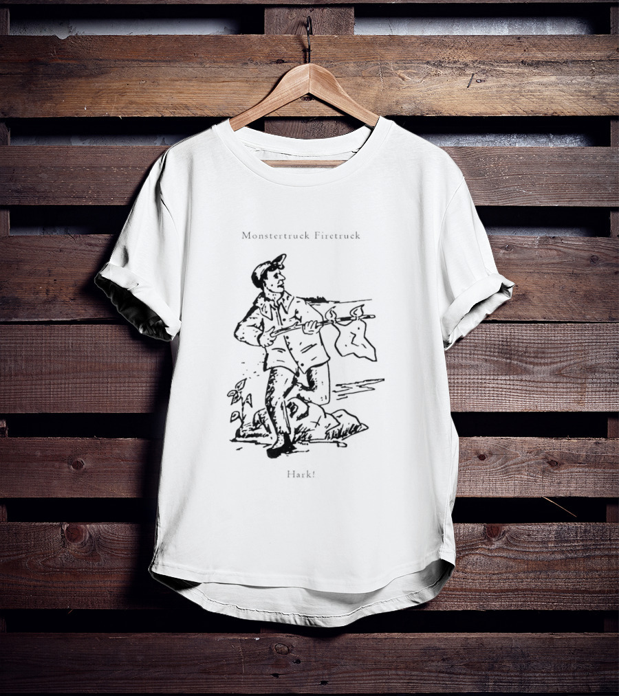 Monstertruck Firetruck Hark Ogbert The Nerd Nostalgic Adventure T-Shirt
