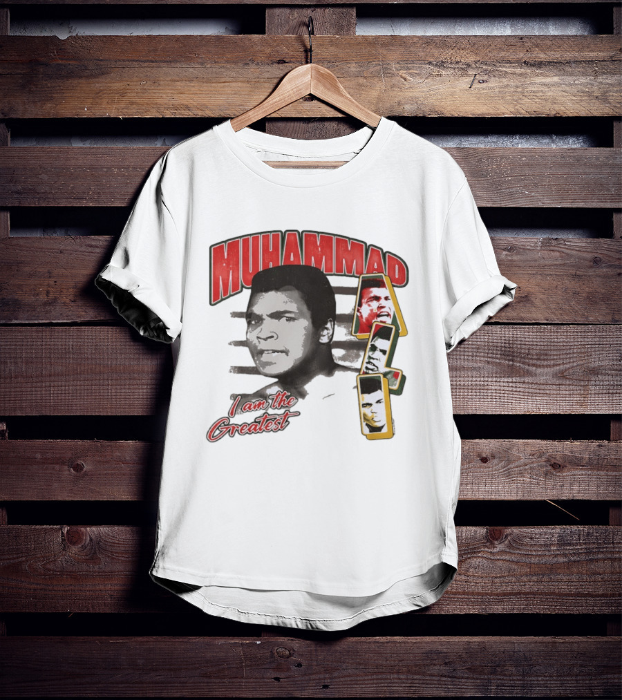 Muhammad Ali I Am The Greatest Retro Boxing Legend T-Shirt