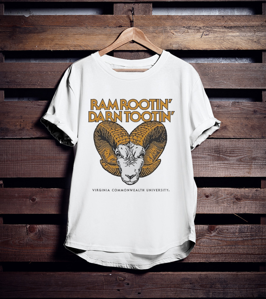 Ram Rootin Darn Tootin Virginia Commonwealth University T-Shirt