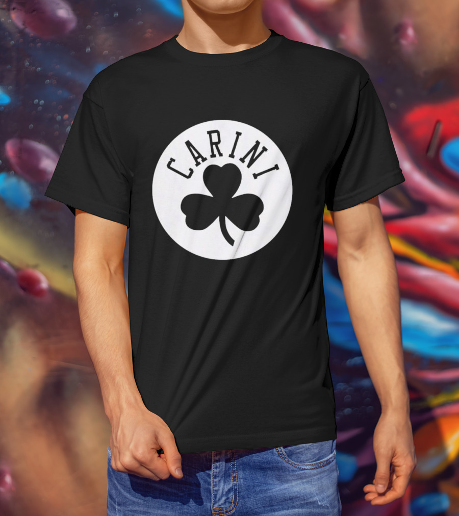 Carini Clover Emblem With Shamrock T-Shirt