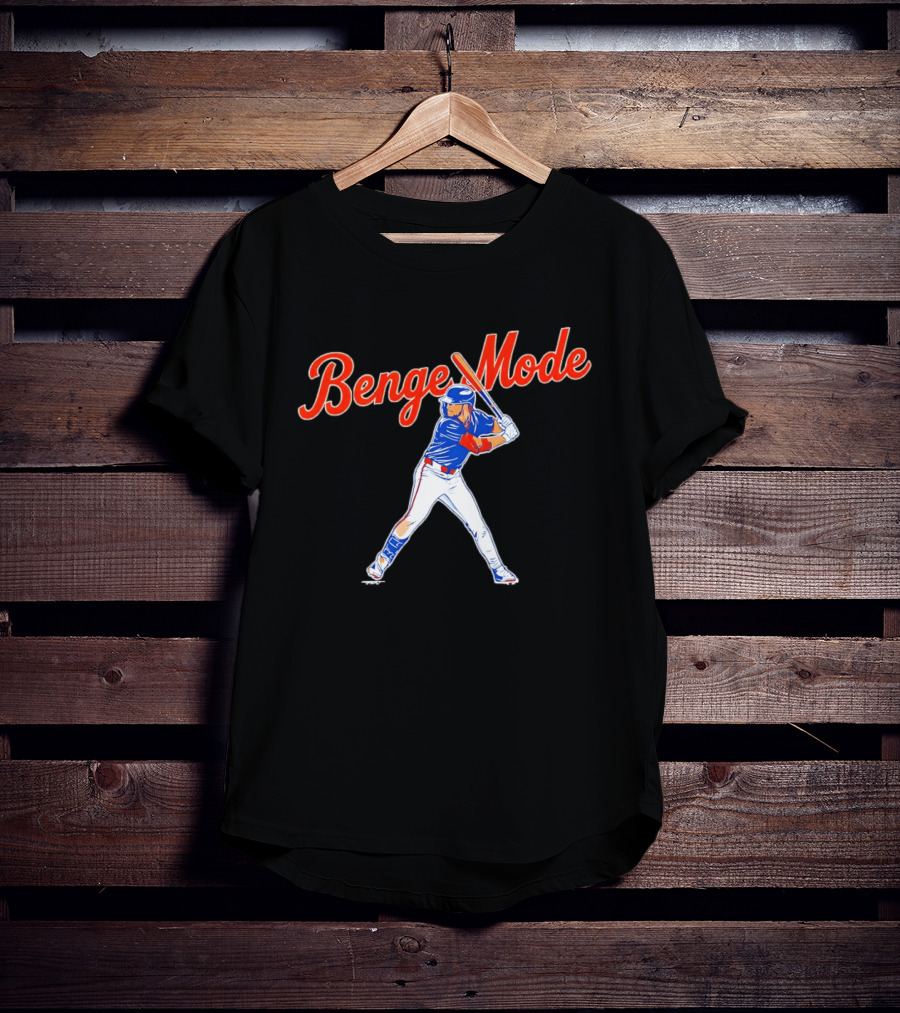 Benge Mode Carson New York Mets Baseball T-Shirt