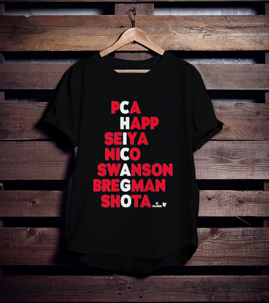 PCA Happ Seiya Nico Swanson Bregman Shota Chicago 2026 T-Shirt