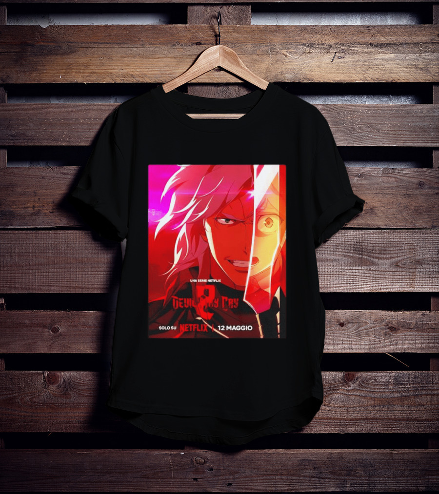 Devil May Cry Serie Netflix Solo Su Netflix 12 Maggio T-Shirt