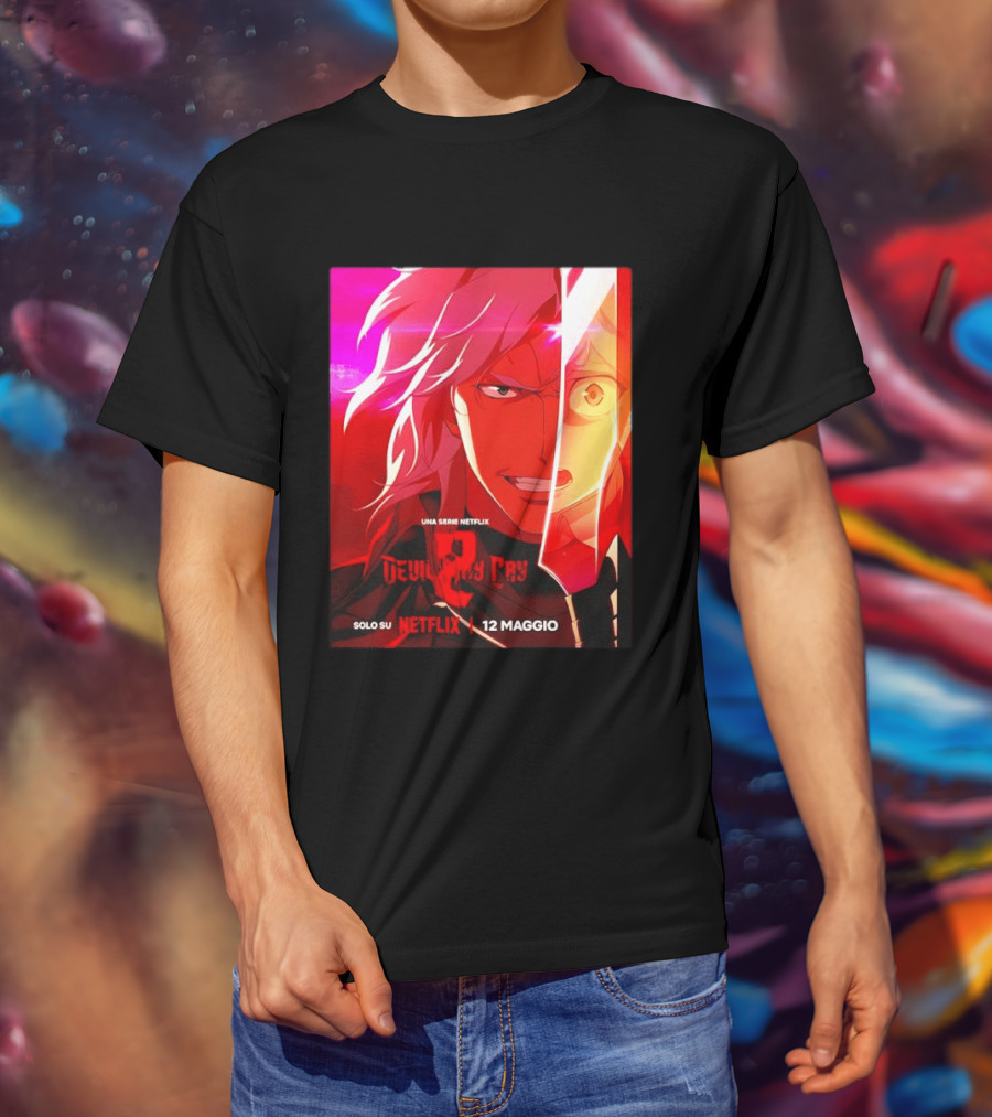 Devil May Cry Serie Netflix Solo Su Netflix 12 Maggio T-Shirt