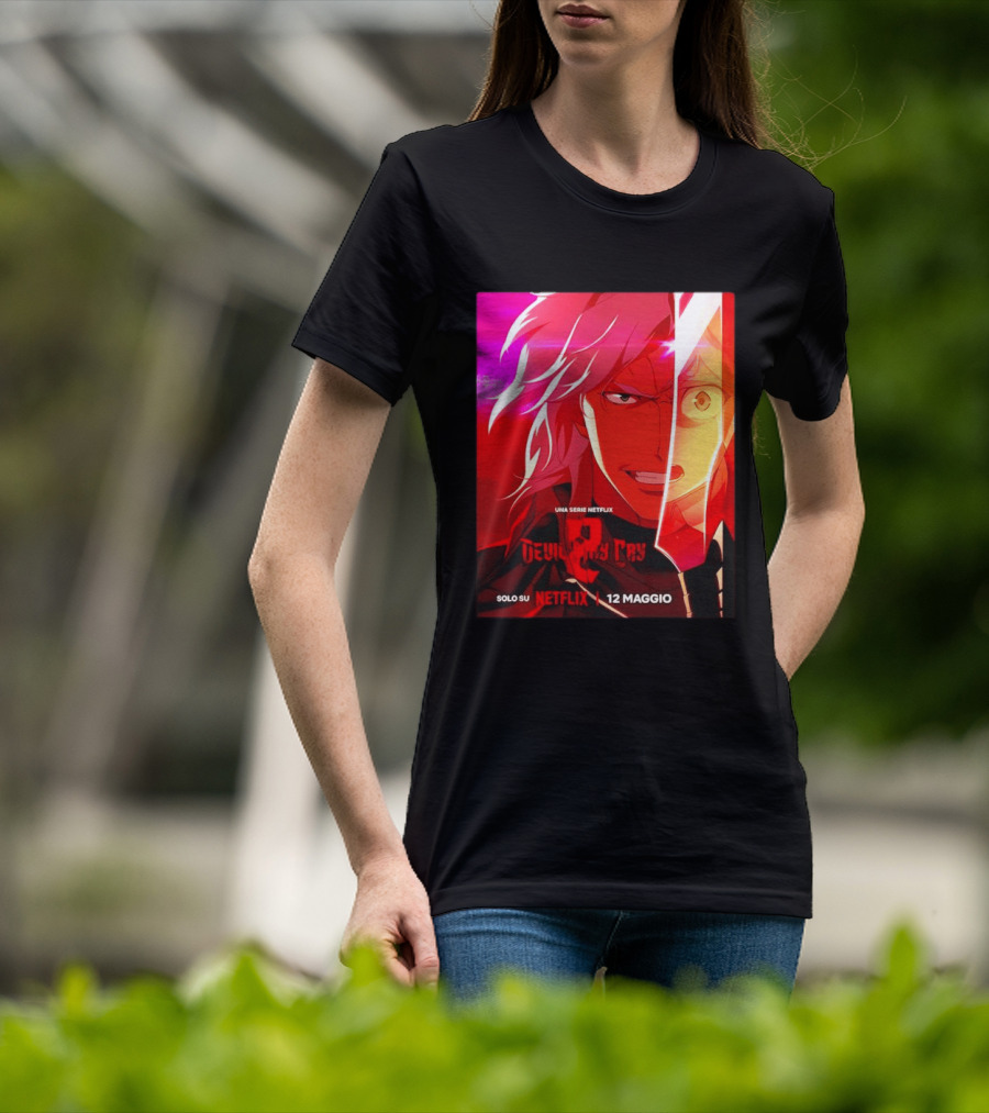 Devil May Cry Serie Netflix Solo Su Netflix 12 Maggio T-Shirt