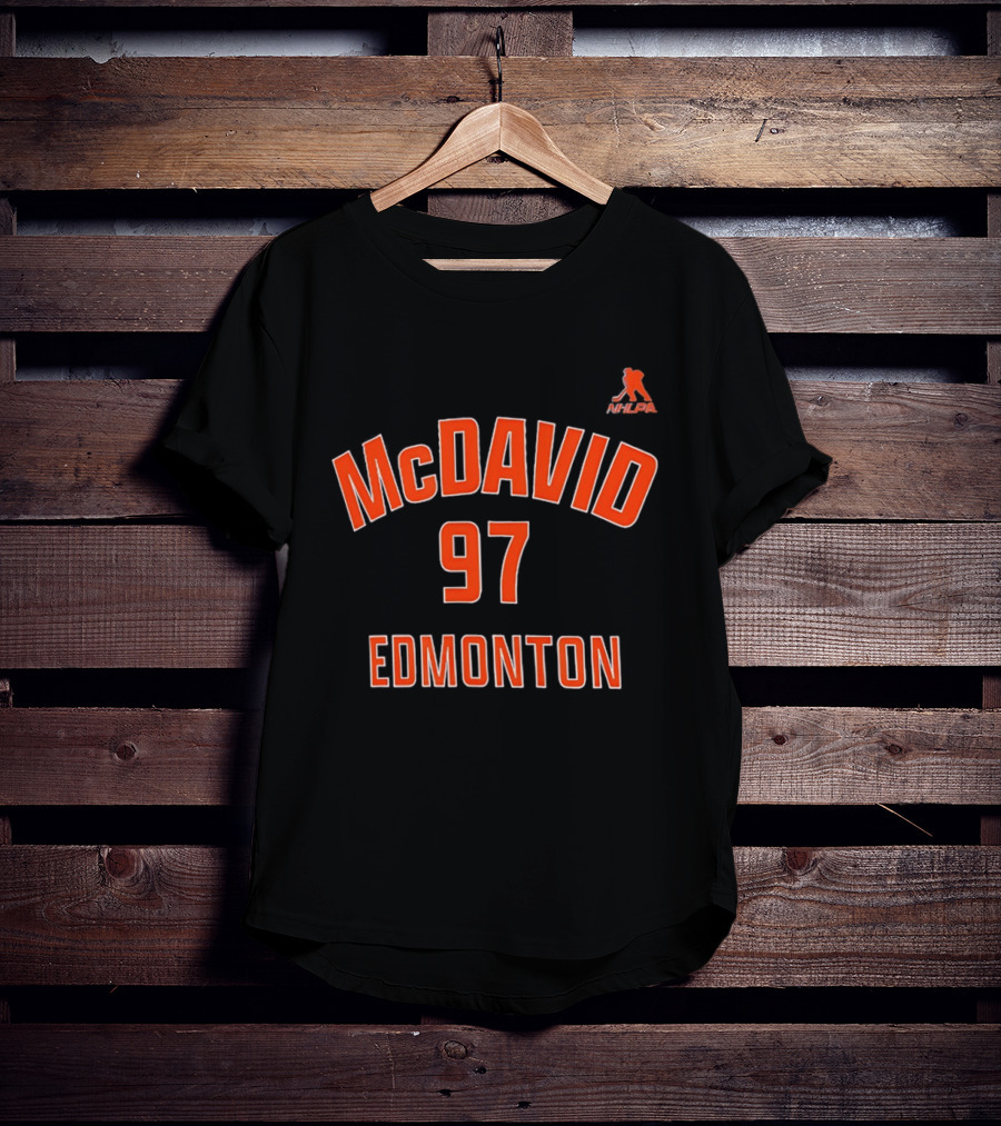 McDavid 97 Edmonton Oilers Hockey T-Shirt