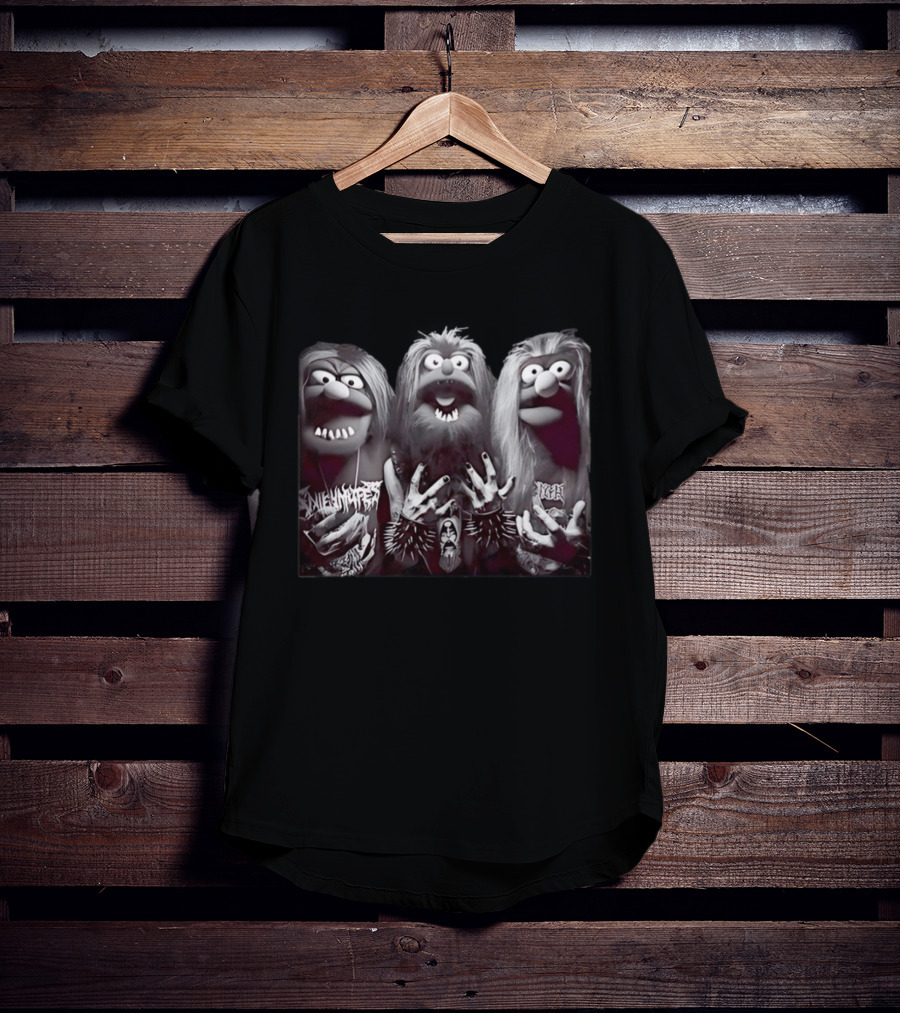 Muppet The Electric Mayhem Heavy Metal Spinal Tap T-Shirt