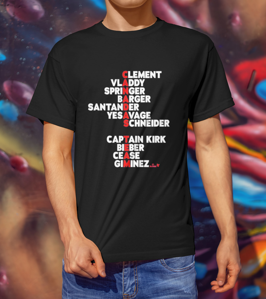 Canada's Team Names 2026 Baseball Players List Toronto T-Shirt
