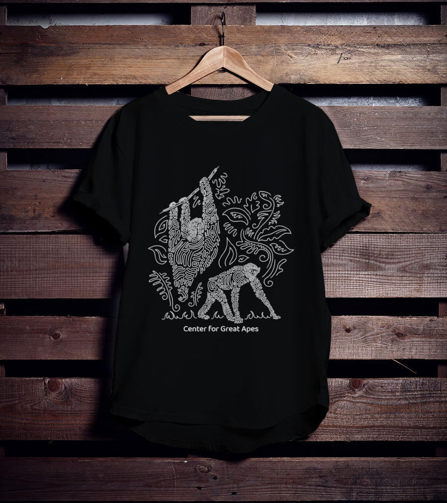 Center For Great Apes Sloth And Primate Conservation T-Shirt