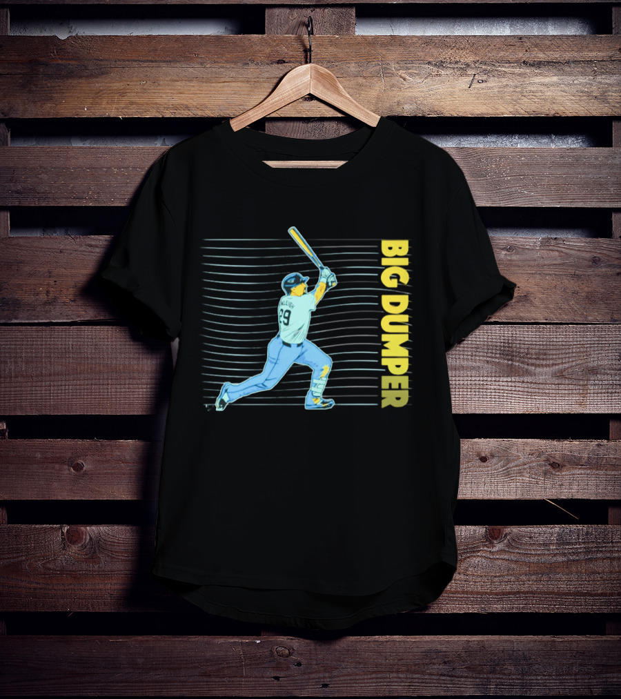 Seattle Mariners Cal Raleigh 29 Big Dumper Neon Nights T-Shirt