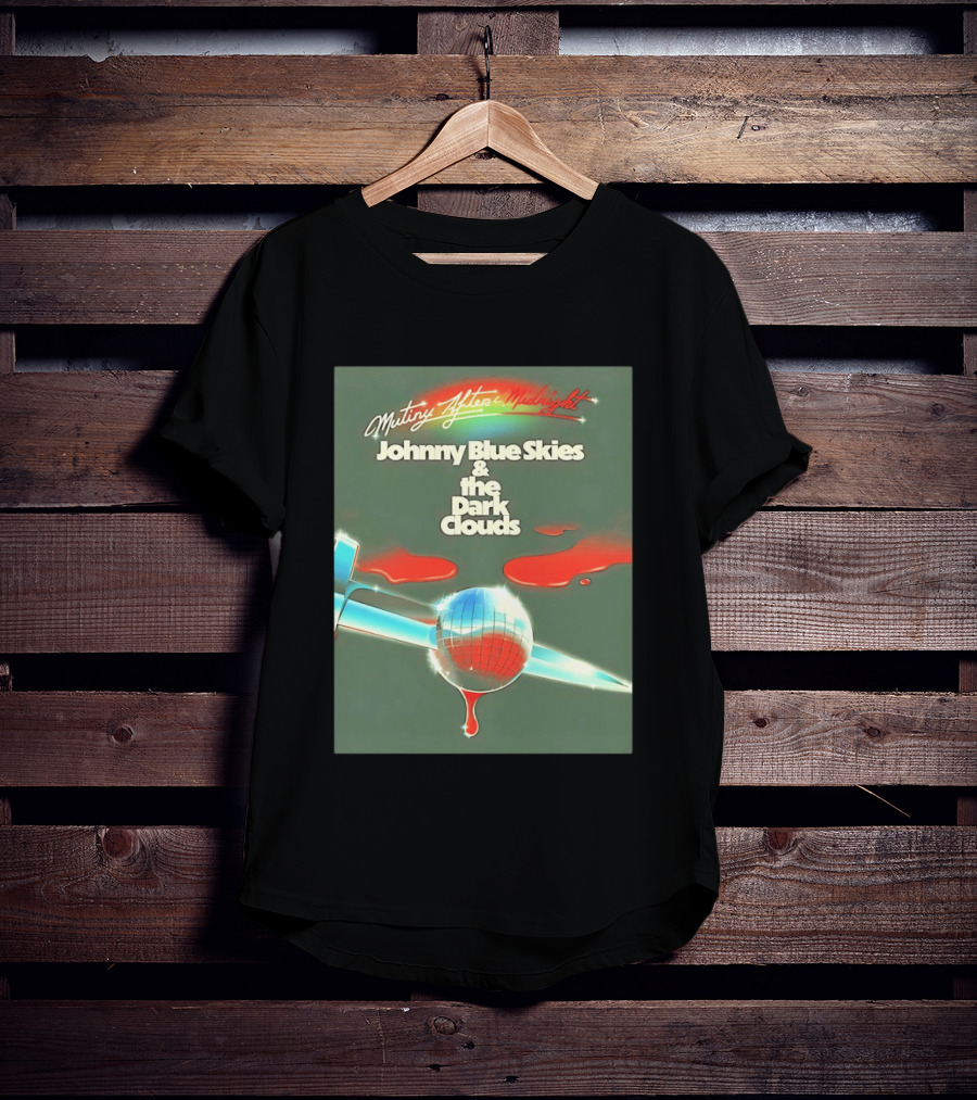 Mutiny After Midnight Johnny Blue Skies And The Dark Clouds Album T-Shirt