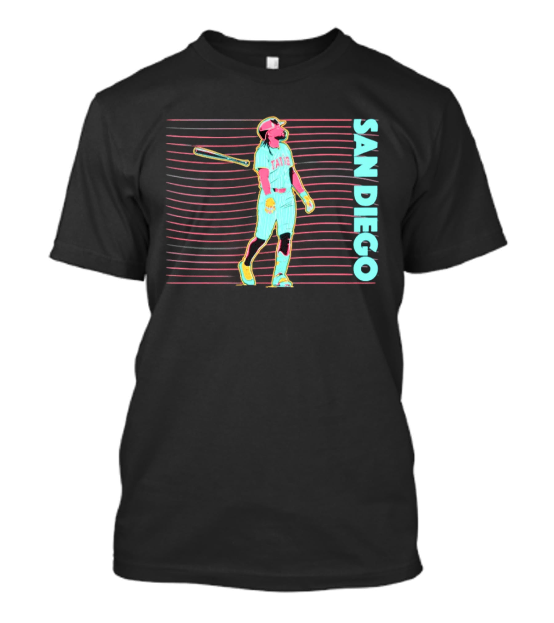 Fernando Tatis Jr San Diego Padres Neon Nights Baseball T-Shirt