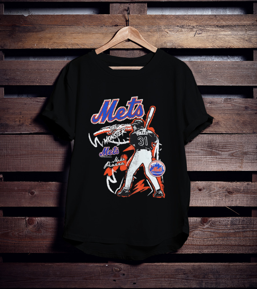 Mets Mike Piazza The Monster New York Mets 31 T-Shirt