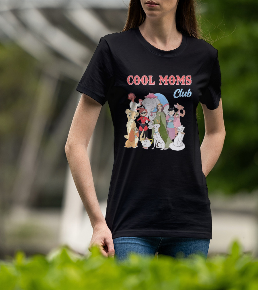 COOL MOMS CLUB Disney Characters T-Shirt