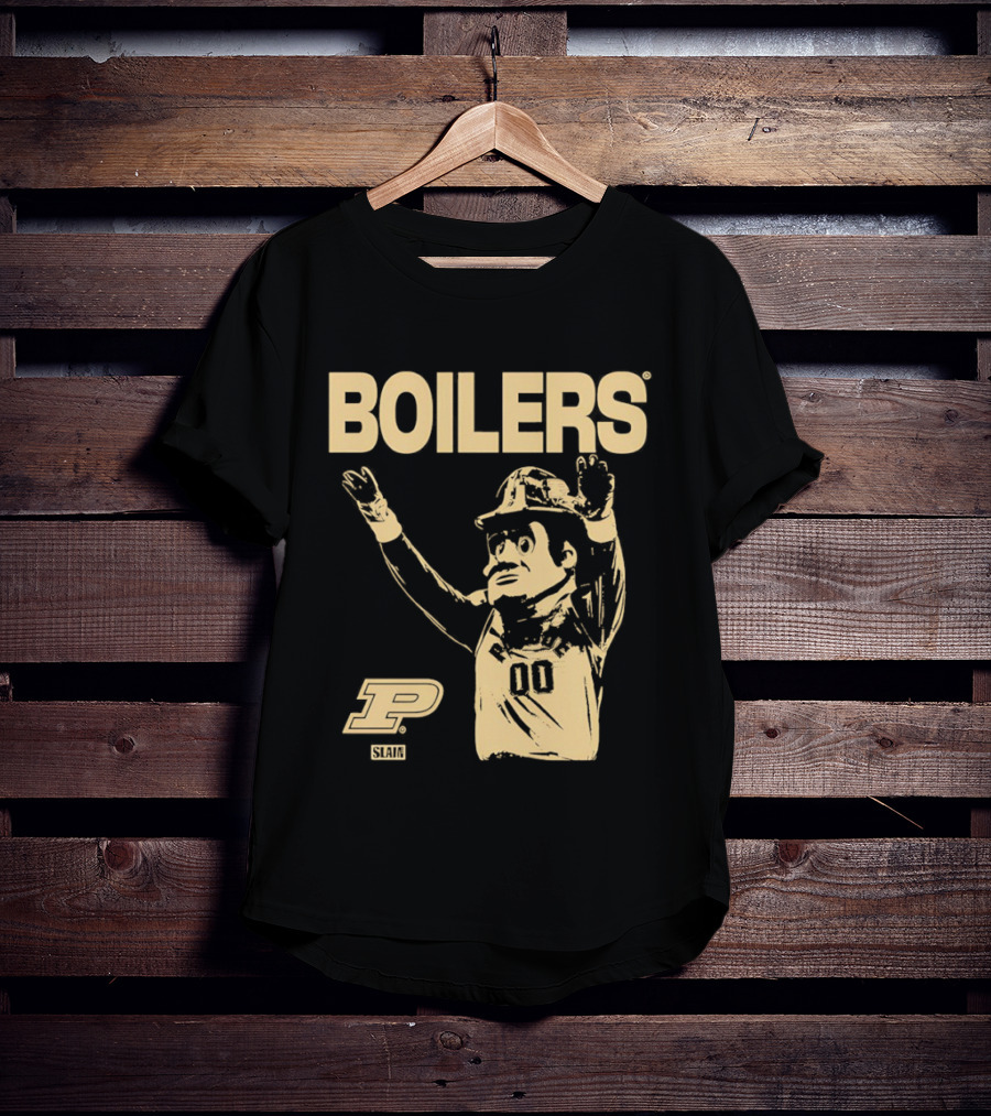 Boilers Purdue Boilermakers Slam Magazine Retro Team Spirit T-Shirt