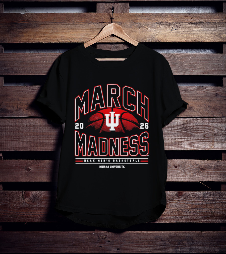Indiana University NCAA Men's Basketball March Madness 2026 T-Shirt