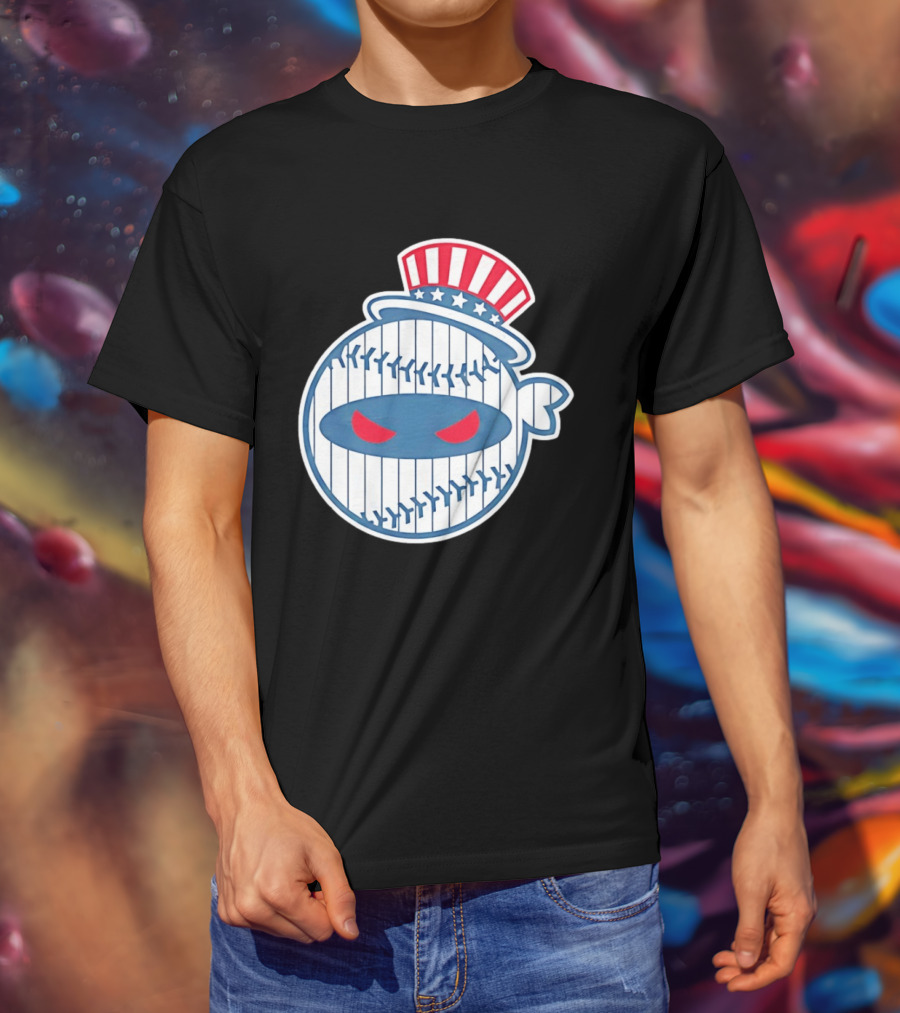 New York Yankees Pitching Ninja Baseball T-Shirt