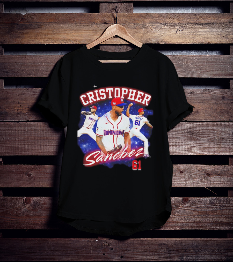 Cristopher Sanchez Dominican Baseball 61 Pitcher T-Shirt