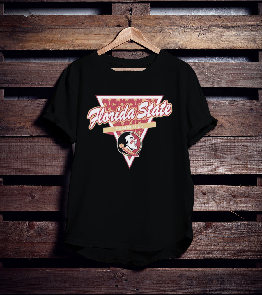 Florida State Seminoles Palm Tree Triangle T-Shirt