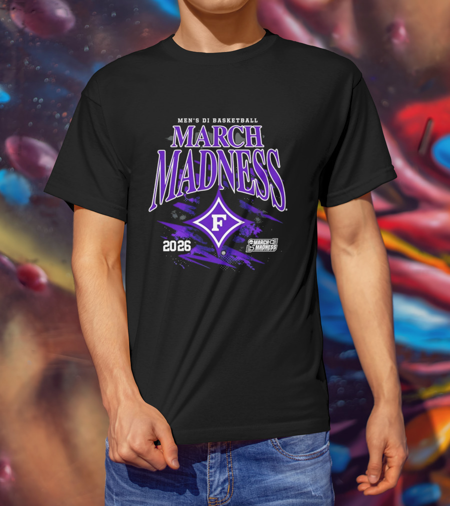 Men's DI Basketball Furman 2026 March Madness T-Shirt