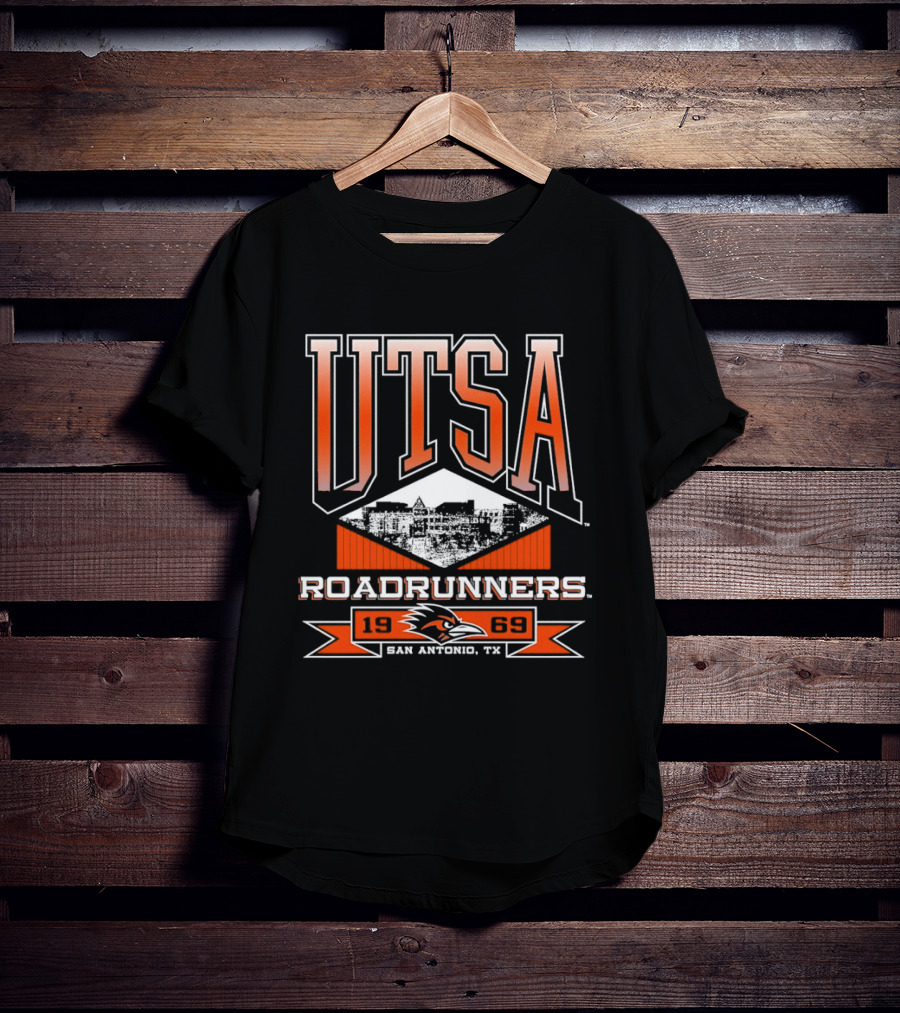 UTSA Roadrunners 1969 San Antonio TX Vintage Campus Spirit T-Shirt