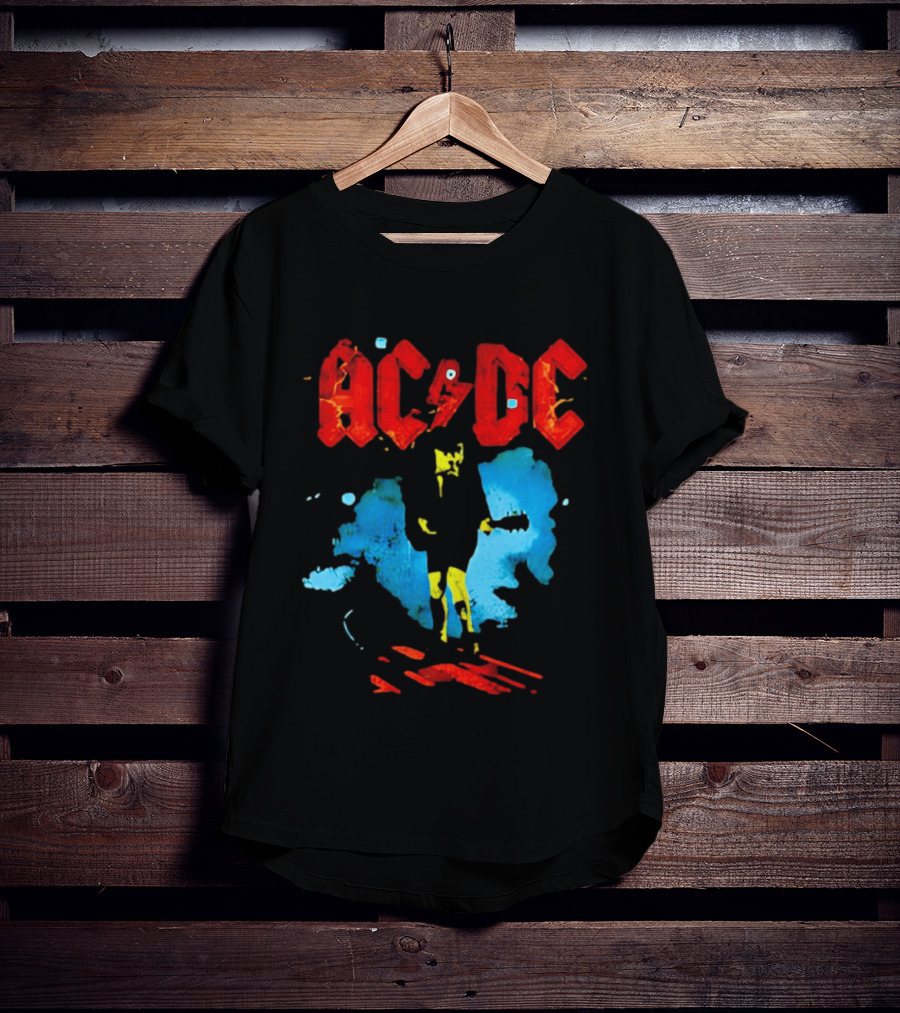 ACDC Angus Young On Stage Rock Legend T-Shirt