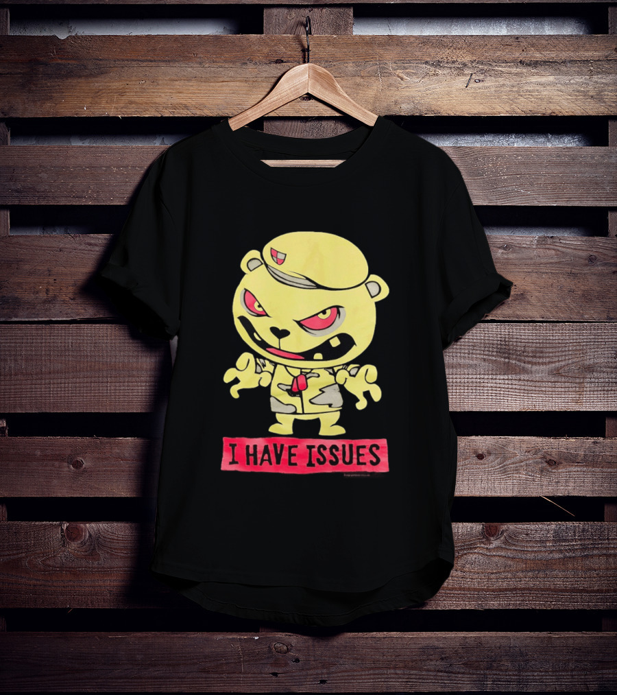 Flippy Series Happy Tree Friend I Have Issues T-Shirt