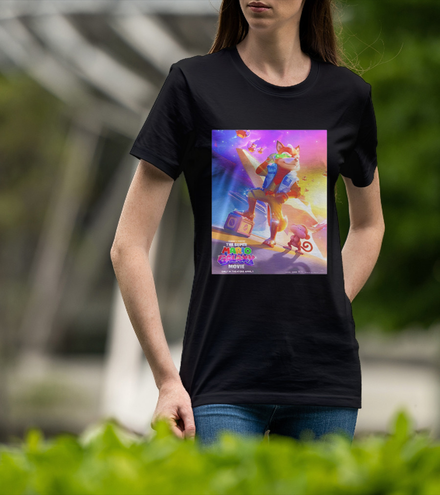 The Super Mario Galaxy Movie Featuring Fox McCloud Teaser T-Shirt