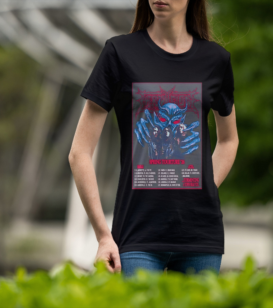 Hercules Spring Tourture '26 Tormenting A Town Near You T-Shirt