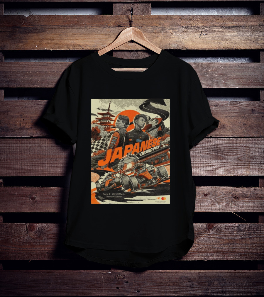 McLaren Mastercard Formula 1 Team Japanese Grand Prix 2026 Suzuka Circuit March 26 29 T-Shirt