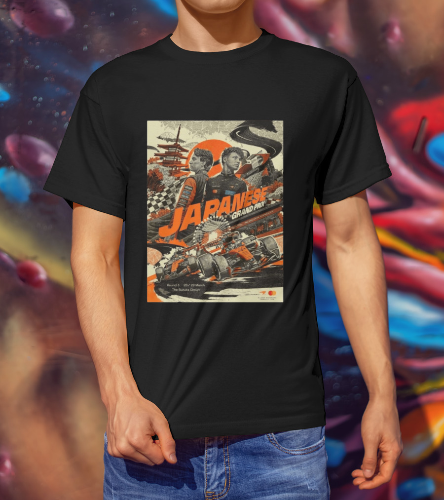 McLaren Mastercard Formula 1 Team Japanese Grand Prix 2026 Suzuka Circuit March 26 29 T-Shirt