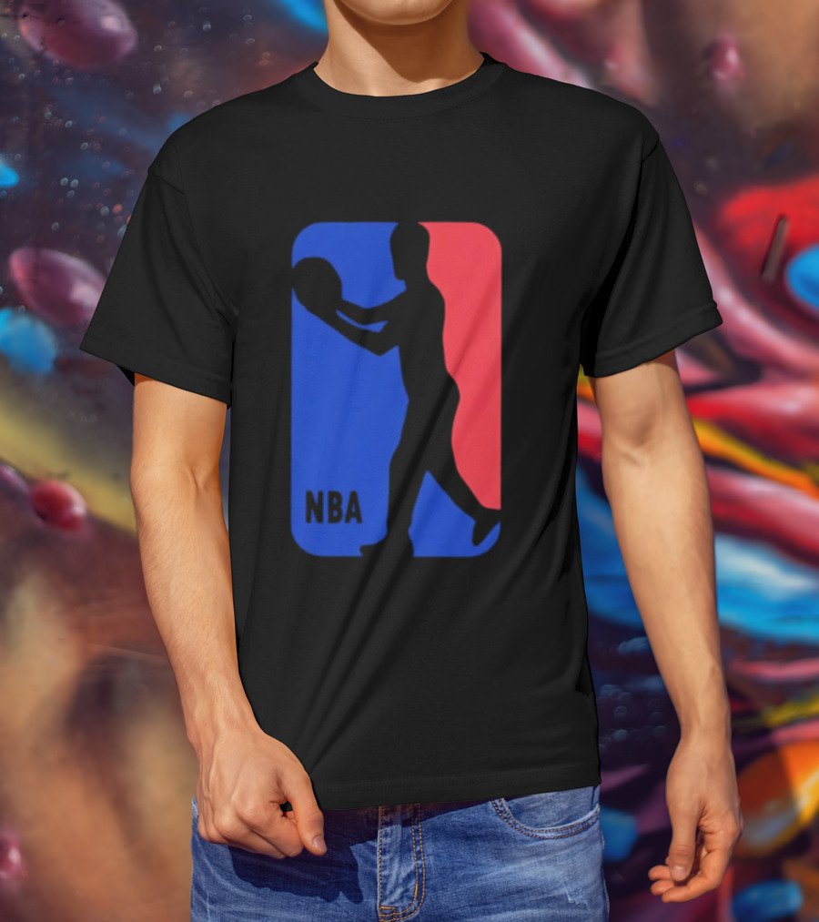 NBA Basketball Player Blue Red T-Shirt