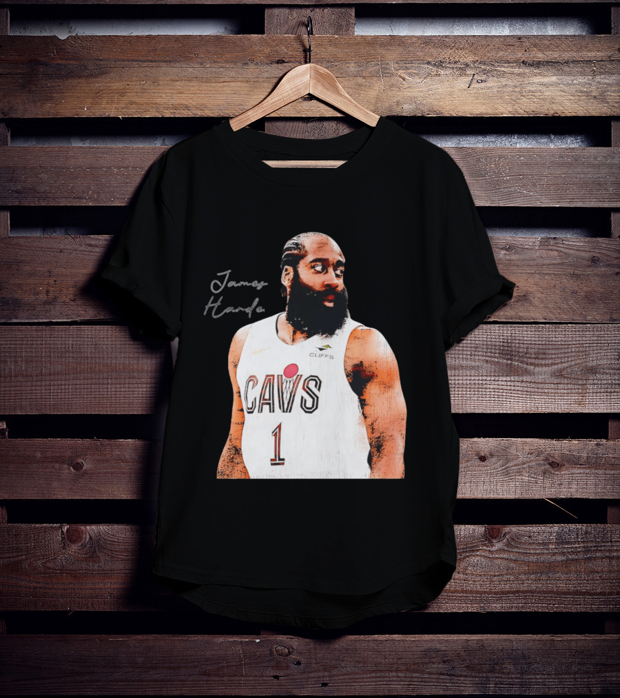 James Harden Cleveland Cavaliers CAVS Basketball 2026 NBA Champs T-Shirt