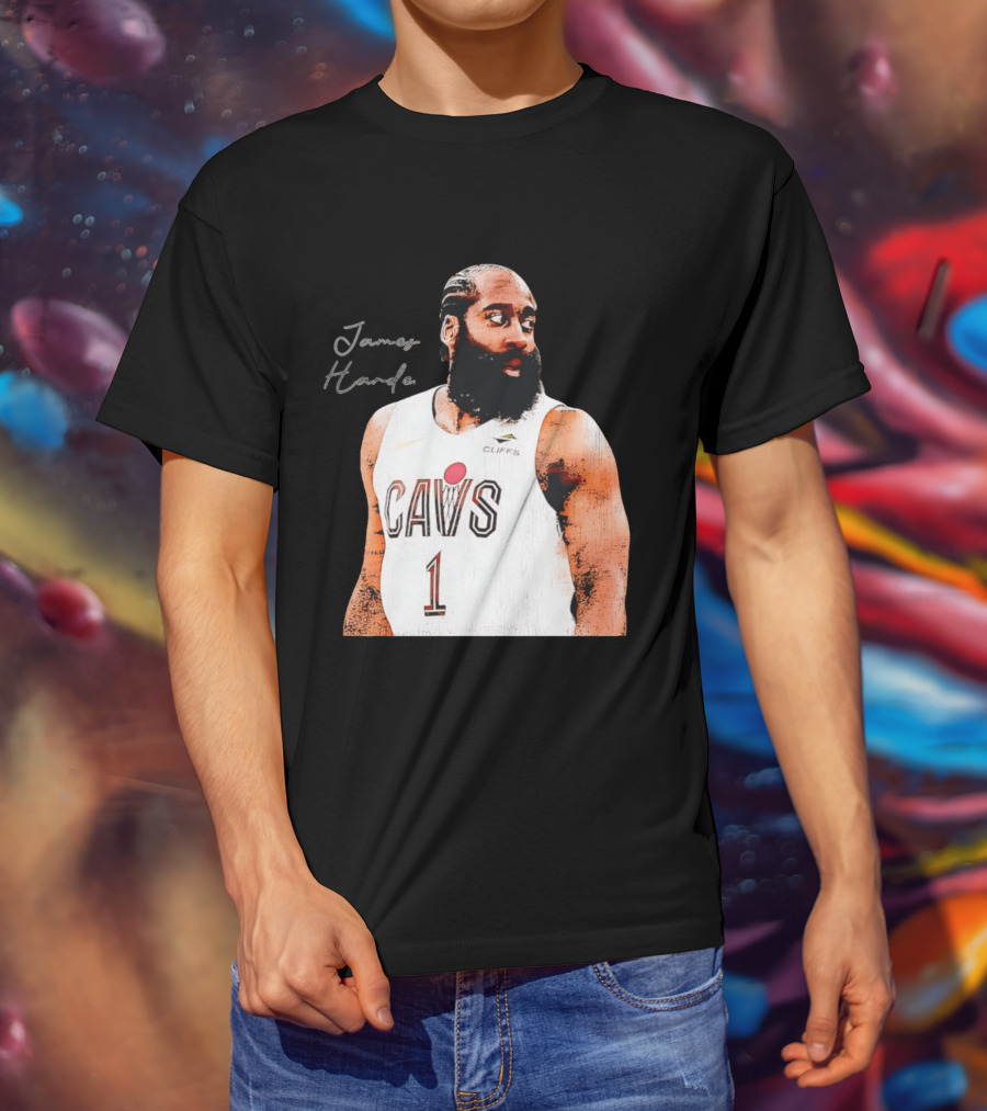James Harden Cleveland Cavaliers CAVS Basketball 2026 NBA Champs T-Shirt