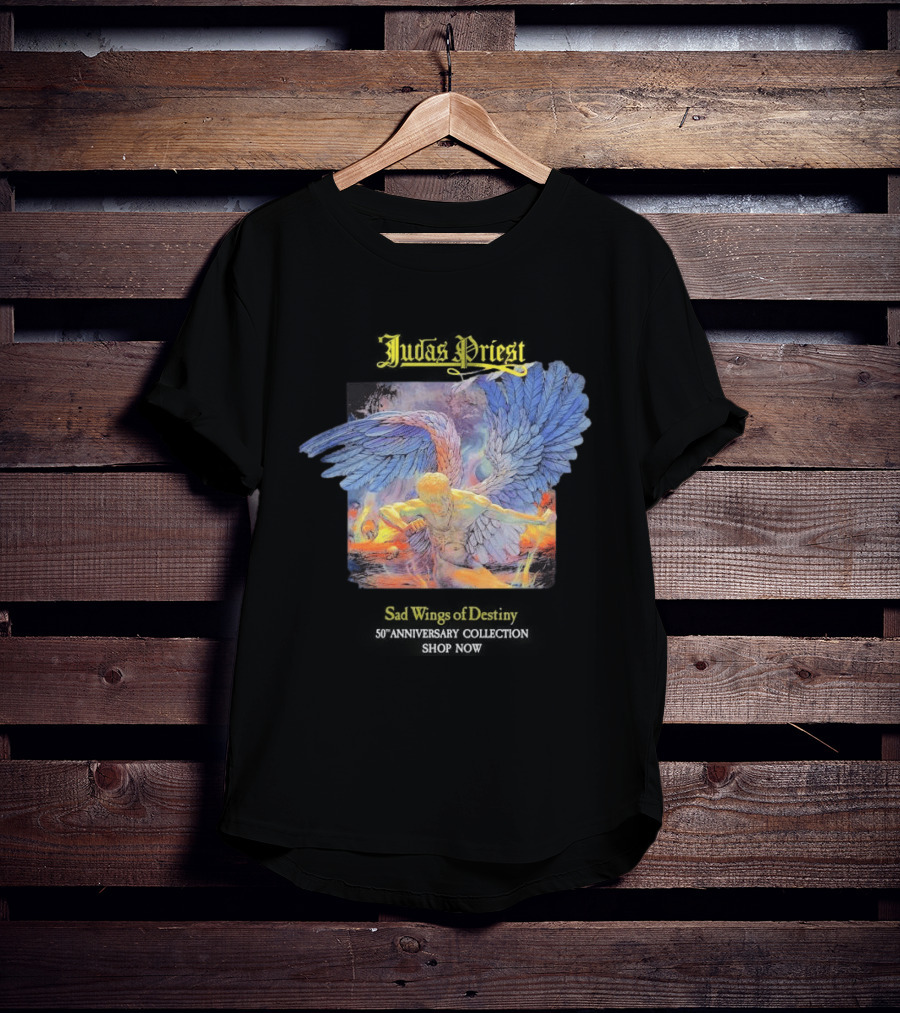 Judas Priest Sad Wings Of Destiny 50th Anniversary Collection T-Shirt