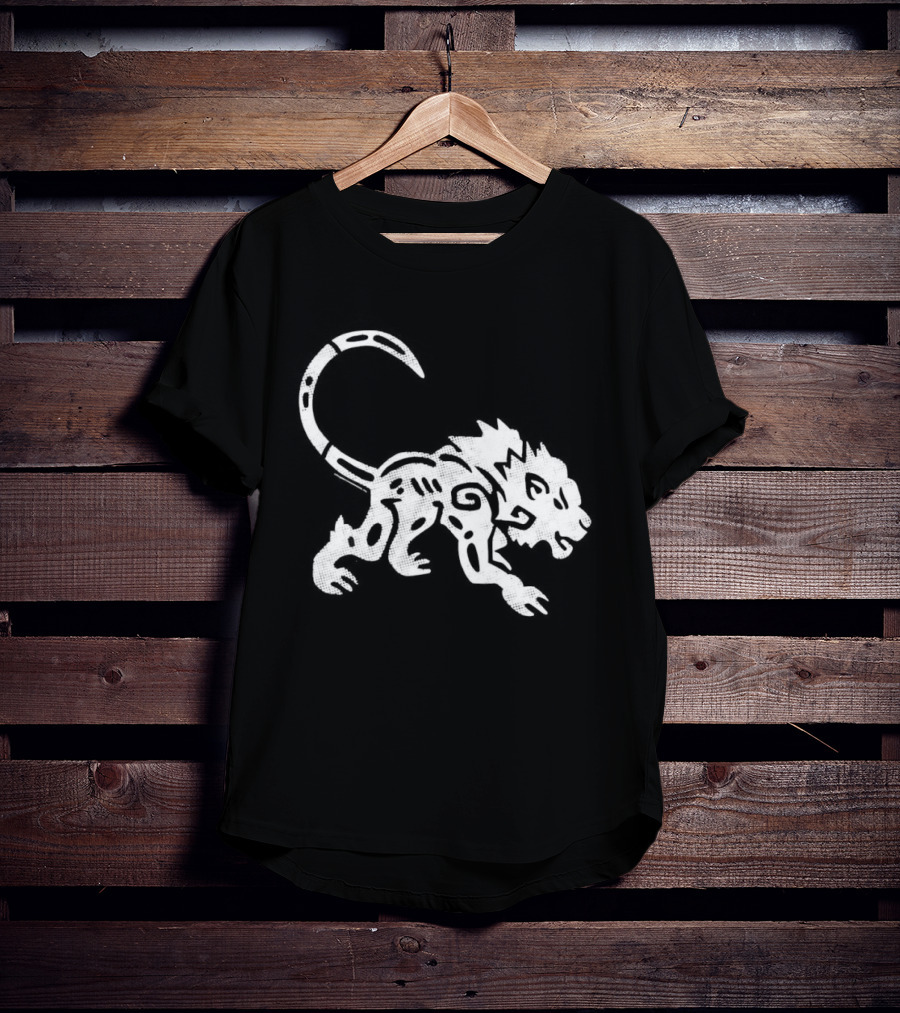 Wizard101 Hidden Temple Jaguars Embroidered White Jaguar T-Shirt
