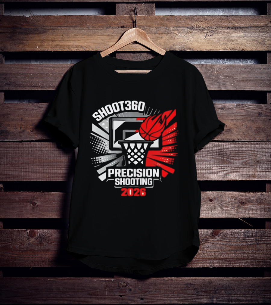 Shoot360 Precision Shooting Basketball 2026 T-Shirt