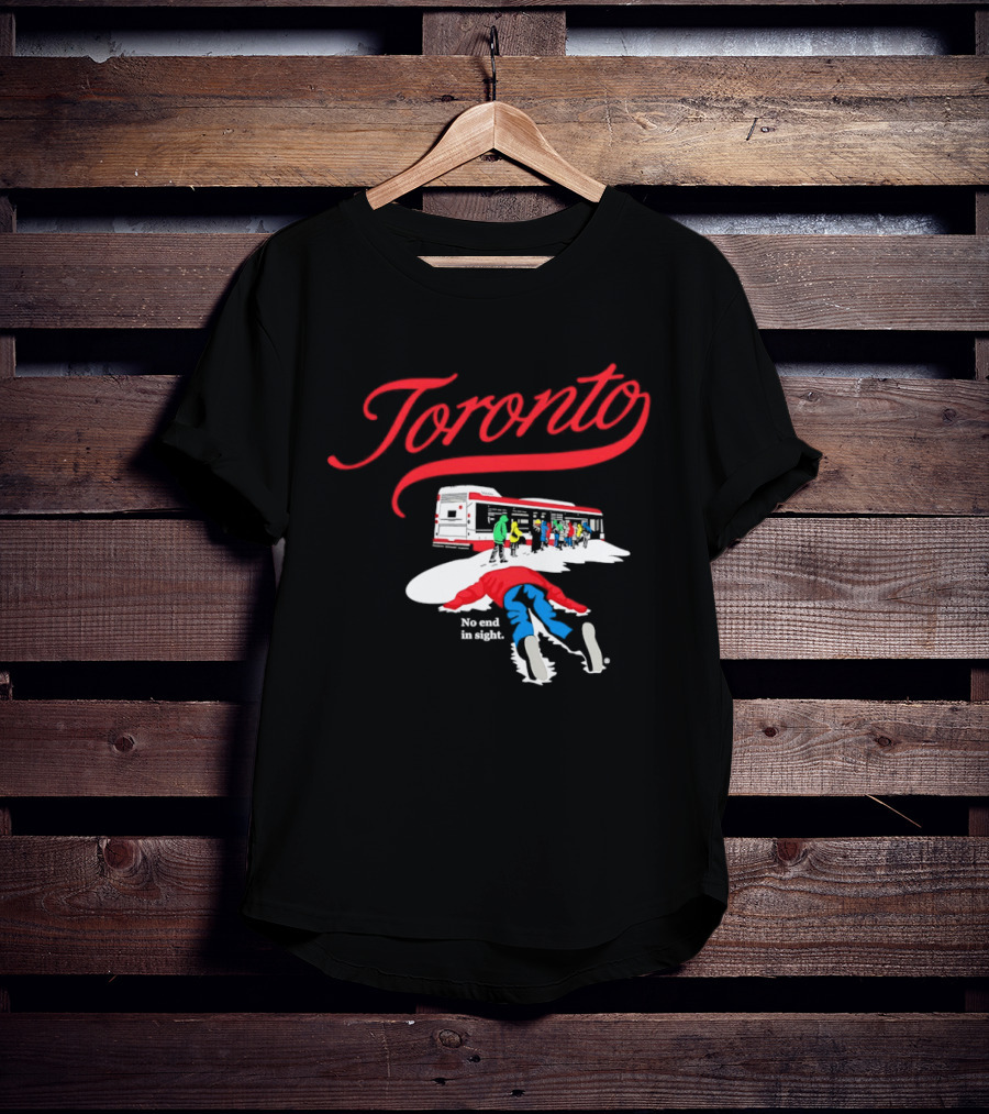 Toronto Transit Commission Bus No End In Sight T-Shirt
