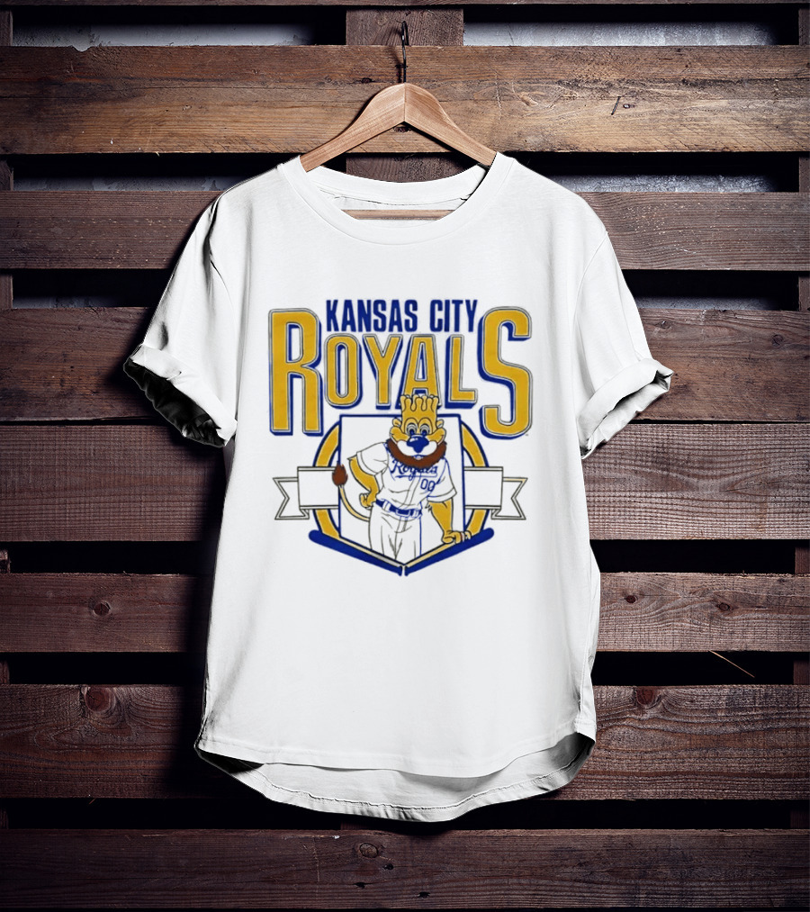 Kansas City Royals Sluggerrr Vintage Homage T-Shirt