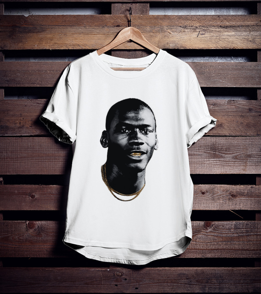 Michael JD Gold Teeth Grill Face T-Shirt