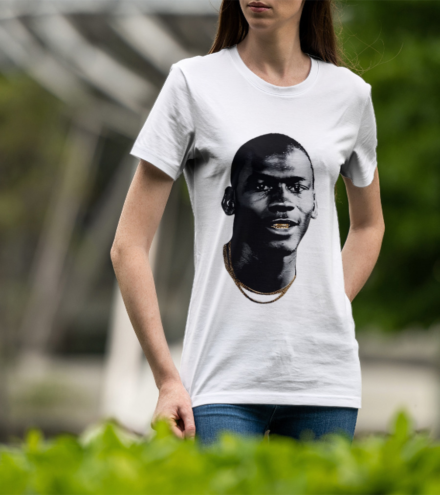 Michael JD Gold Teeth Grill Face T-Shirt