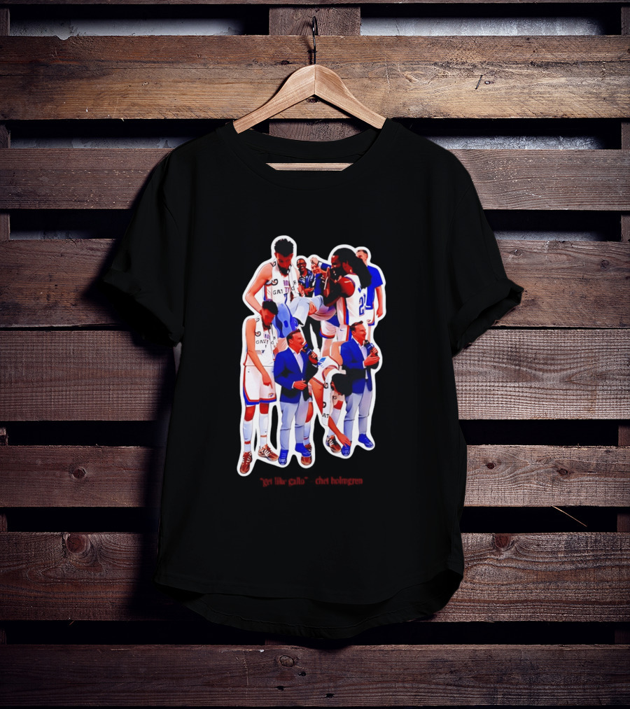 Get Like Gallo Chet Holmgren Thunder 23 Basketball Team Homage T-Shirt