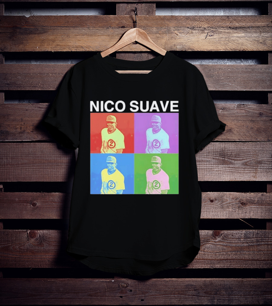 Nico Hoerner Nico Suave Chicago Cubs Player Number 2 Pop T-Shirt
