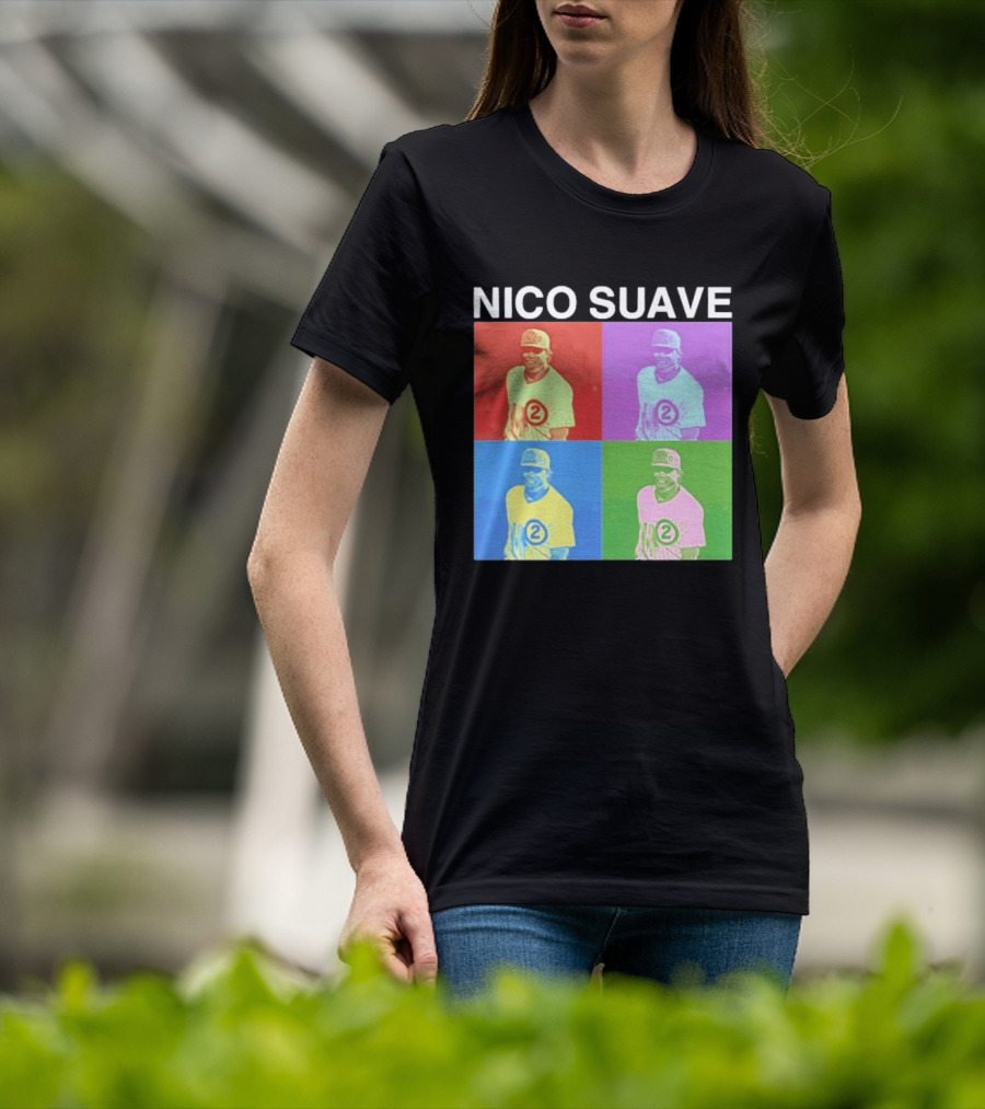 Nico Hoerner Nico Suave Chicago Cubs Player Number 2 Pop T-Shirt