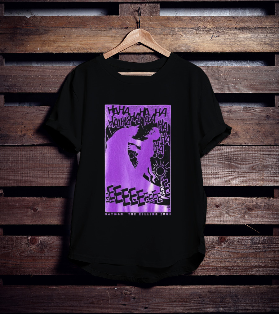 OVO X Batman X The Joker The Killing Joke Deluxe HAHAHA EEEEE T-Shirt
