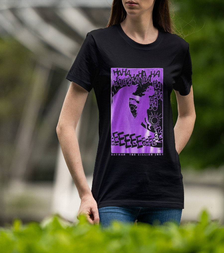 OVO X Batman X The Joker The Killing Joke Deluxe HAHAHA EEEEE T-Shirt
