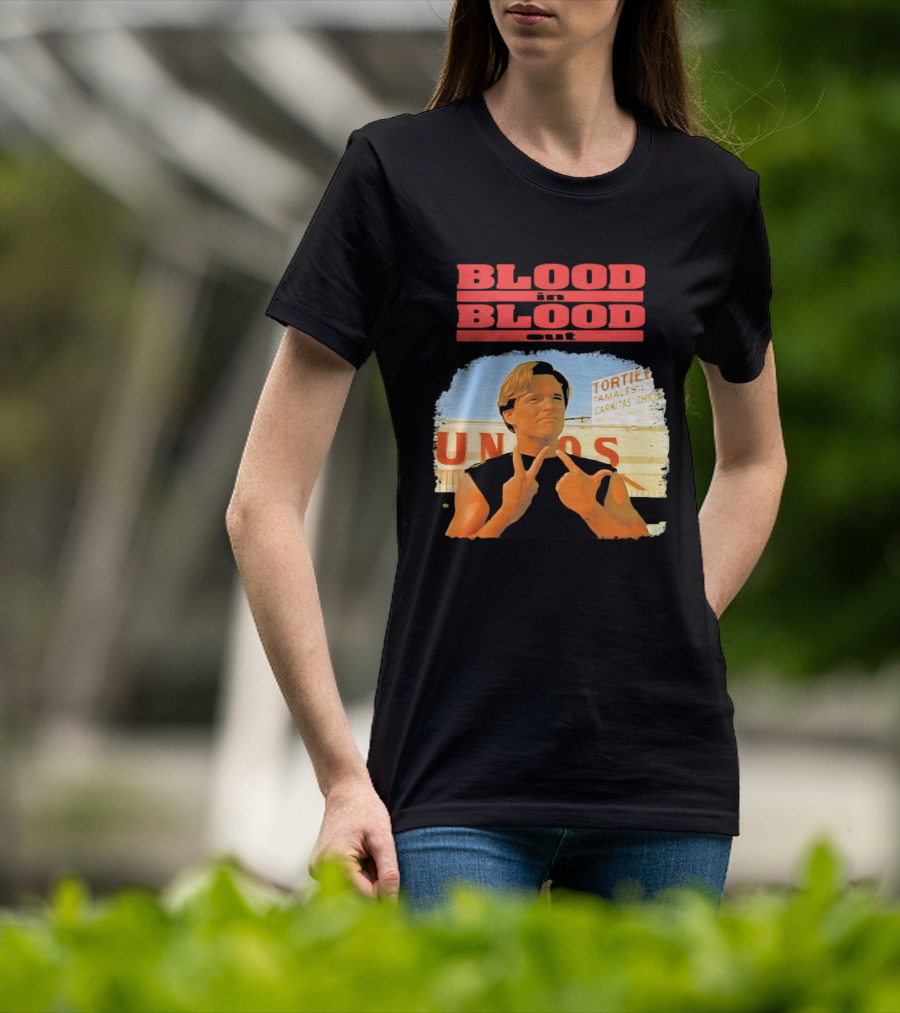 Blood In Blood Out Vatos Locos Image Tribute From Iconic Movie T-Shirt