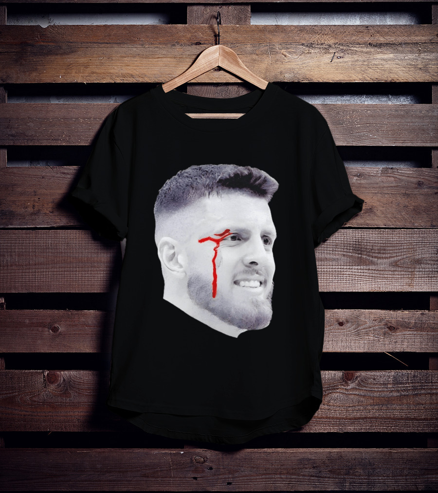 Isaiah Hartenstein IHart Bighead Bloody Face T-Shirt