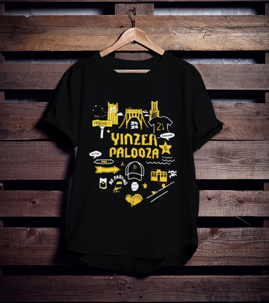 Pirates Yinzerpalooza 21 Giveaway Pittsburgh Bridges T-Shirt