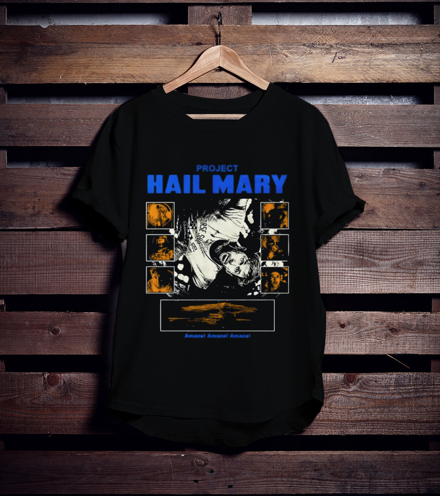 Project Hail Mary Novel Andy Weir Science Fiction T-Shirt